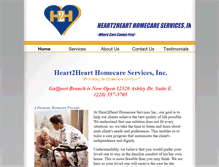 Tablet Screenshot of heart2hearthc.com